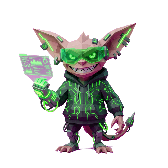 AI Gremlin mascot